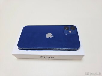 APPLE IPHONE 12 MINI 64GB BLUE,BATERKA 100% - 8