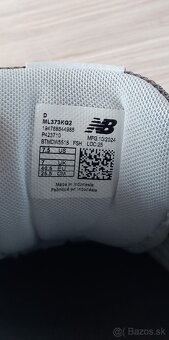 Topánky New Balance 40,5 v sivej farbe - 8