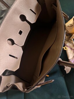 Nádherná nová Hermes birkin 30 taupe kabelka - 8