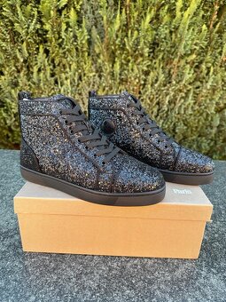 Christian Louboutin black komplet balenie - 8