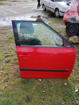 Predám dvere na Škoda Fabia červené 2008 - 8