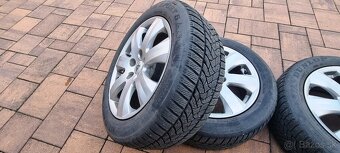 Predám elektróny so zimnými pneu. Obuté boli na VW Passat B6 - 8
