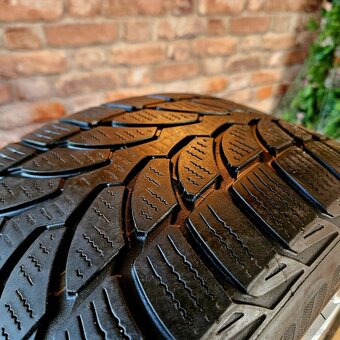 Alu R16 5x112 orig. AUDI + zimné pneu 205/55 R16 - 8