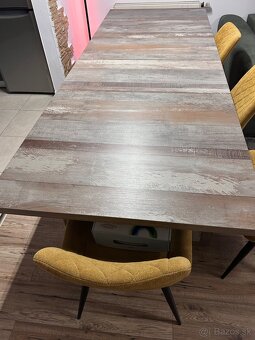 Rozkladací jedálenský stôl - 8