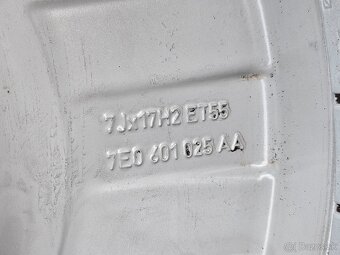 Alu Disky Volkswagen T5, T6+Dunlop 215/60 R17 C - 8