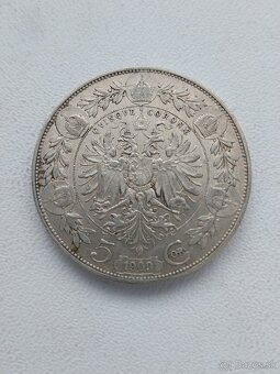 Mince 5 koruny F.J. - 8