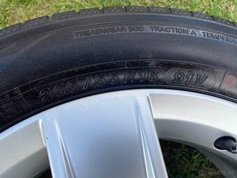 Orig.skoda Alu Disky letné 5x112 ET48 205 55 16 Audi VW - 8