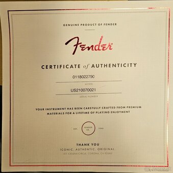 Fender Stratocaster American Profesional - 8