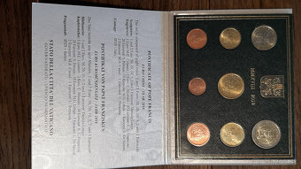 Kompletná zbierka UNC euromincí Vatikán (2002–2024) - 8