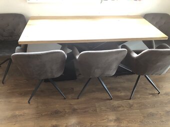 Dubovy jedalensky stol 180x80x78 - 8