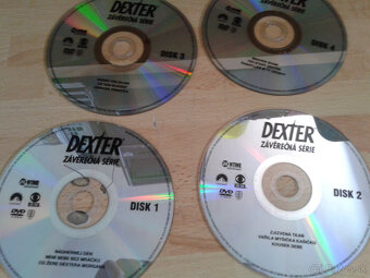original dvd dexter serial 50e a 200dvd 18+ videa 40e - 8