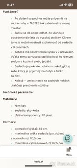 Jedalenská stolička Kinderkraft - 8