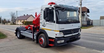 MERCEDES-BENZ ATEGO 1222 hákový nosič + hydr. ruka 2009r - 8