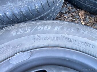 118. sada letní kola 185/60 r14 5x100 VW Škoda - 8