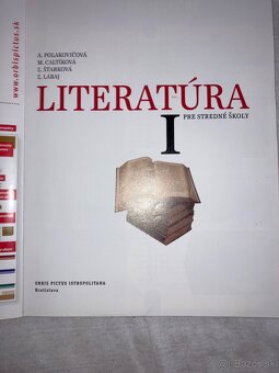 Učebnice LIT, SJL a OBN - 8