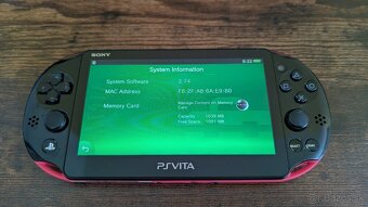 PS Vita 2000 slim čierno-ružová - 8