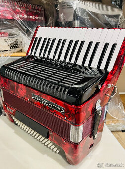 Nový akordeón BELTUNICA VIVALDI 80 basový- krásny zvuk, ľahu - 8