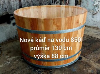 Prodám dřevěné sudy a kádě 100l - 1700l - 8