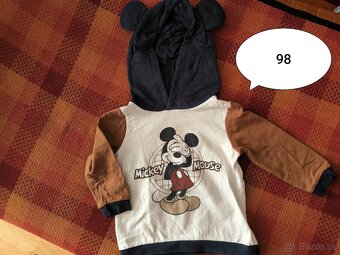 Chlapčenské mikiny 80-96 veľkosť - 8