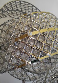 Krištáľovä stojanova lampa - 8