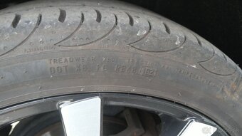 Predám disky AEZ R19 obutie 235/40 R19 - 8