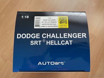 Dodge Challenger SRT Hellcat Widebody 1:18 TOP STAV - 8