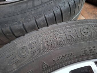 Orig. hliníkové disky Toyota R16, 5x114,3 - 8