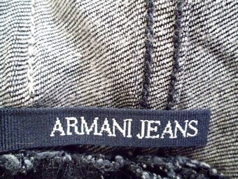 Armani pánske krátke riflové elastan nohavice M-L (34) - 8