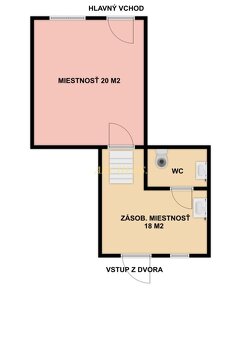 KOMERČNÉ PRIESTORY NA PRENÁJOM, 38 M2, PREŠOV, UL. LEVOČSKÁ - 8