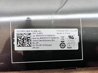 Predám klávesnicu na notebook Dell 0V08FW - 8