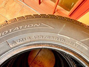 195/65 R15 zimné pneumatiky – kompletná sada - 8