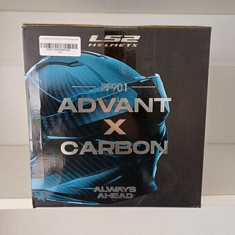 Silniční překlápěcí přilba LS2 ADVANT X CARBON - 8