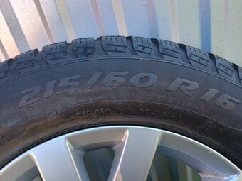 Zimná sada kolies originál VW Passat B8, 5x112 R16 - 8