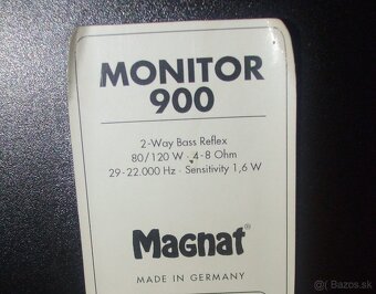 120W repro MAGNAT Monitor 900 BASSreflex 80x22x26cm, Germany - 8