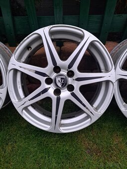 Hliníkové disky 5x100 R16 / škoda,seat,VW,audi... - 8