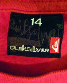 Pánske a juniorské tričko Quiksilver vintage - 8