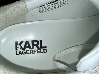 KARL LAGERFED pánske tenisky. Veľkosť: 42/8. - 8