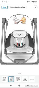 Lionelo hojdačka pre bábätko - 8