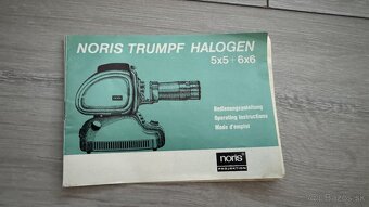 Projektor diapozitívov NORIS TRUMPF HALOGEN 150 - 8