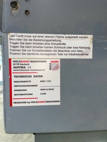 HOLZMANN KAM 115P 400V OLEPOVAČKA HRÁN - 8