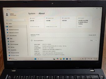 LENOVO ThinkPad L490 i5-8265u/8GB/256GB/14FHD - 8