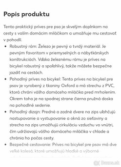 Vozík pre PSA cyklovozik - 8