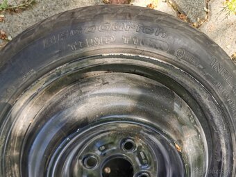 Dojazdová rezerva, rezervné koleso 125/70 D15, Toyota Yaris - 8