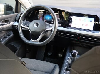 VW Golf Life 1.5 TSI,ako nové kúp.v SR, od.DPH, 1.majiteľ - 8