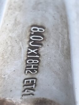 Predám sadu kolies 5x112 R18 235/40/18 letné - 8