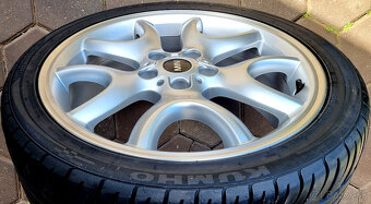 alu R19 5x120 orig. MINI Countryman, letné pneu 225/40 - 8