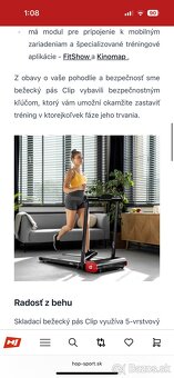 Úplne nový skladací bežecký pás HS-900LB Clip - 8