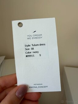 Predám svadobné šaty WONÁ Concept - 8