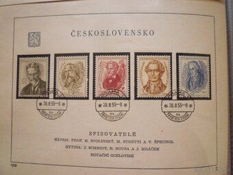 známky čsl.aršíky - 8