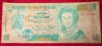 Staré bankovky Alžbeta II. rôzne krajiny - 8